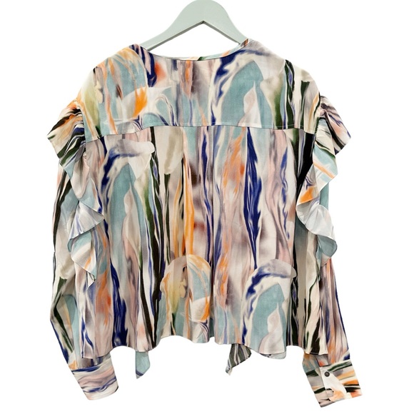 Catherine Gee Bella Blouse - Abstract Orchid size medium - Picture 5 of 7